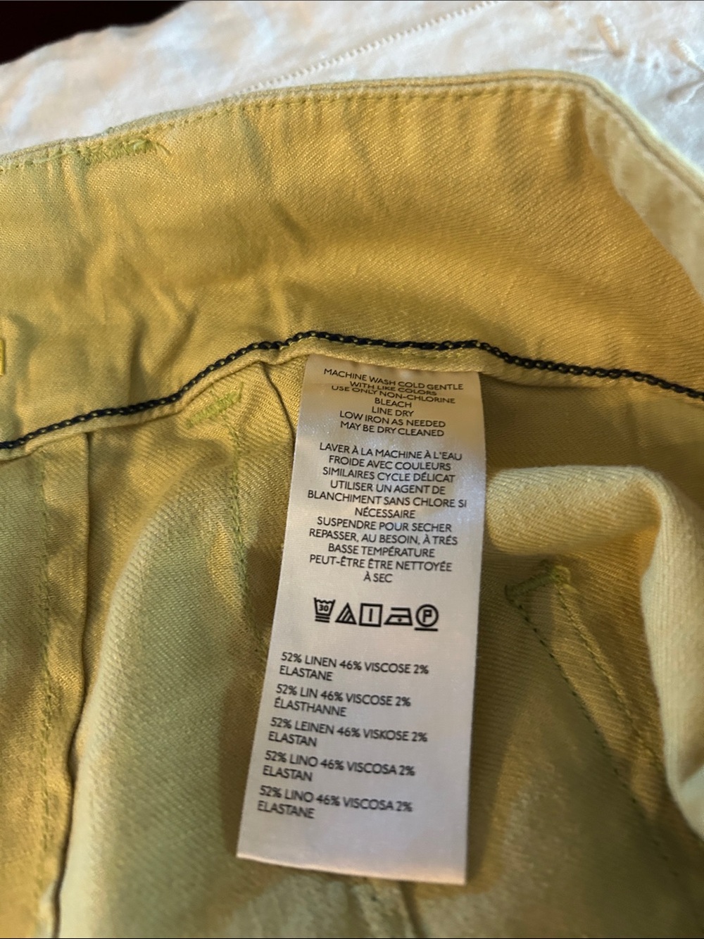 Maeve The Colette - Linen and viscose with 2%stretch sz 32 - Picture 3 of 11